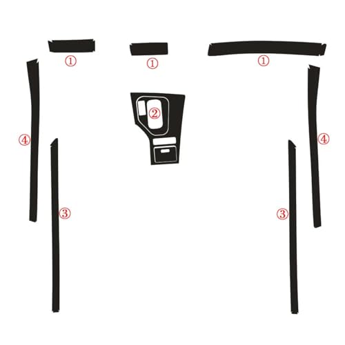 Autocollants 5D carbone pour console BMW E39 : redécouvrez le plaisir de votre intérieur auto