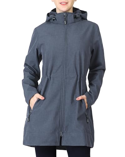 Outdoor Ventures Women's Softshell Jacket with Removable Hood