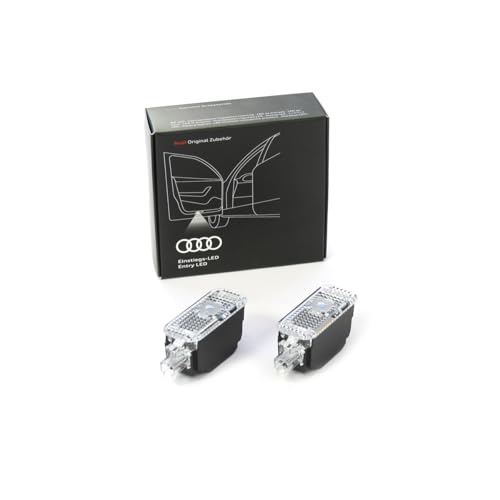 Luces de entrada LED Audi con proyector y gecko miniatura 2