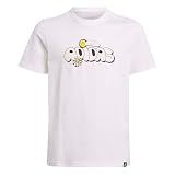 [アディダス] 半袖 Tシャツ キッズ DOODLE グラフィック Tシャツ ユニセックス子供 JUH81 ホワイト (IZ0419) 150