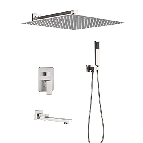 Ensemble de mélangeur de douche avec douchette portable et vanne de mitigeur