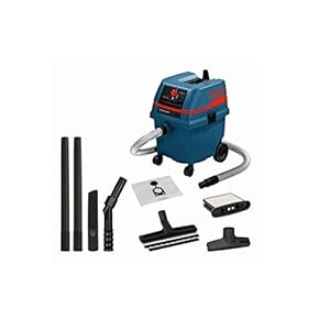 Bosch Professional Nass-/Trockensauger GAS 25 L SFC (inkl. Grobschmutzdüse, Fugendüse, Schlauch 3 m, Bodendüsen-Set…