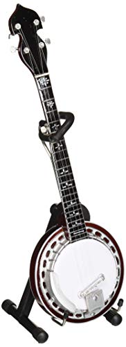Axe Heaven Classic Banjo Mini Replica Collectible Rosewood Back