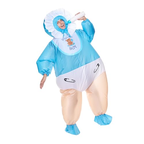 Disfraz inflable para bebé niño miniatura 5