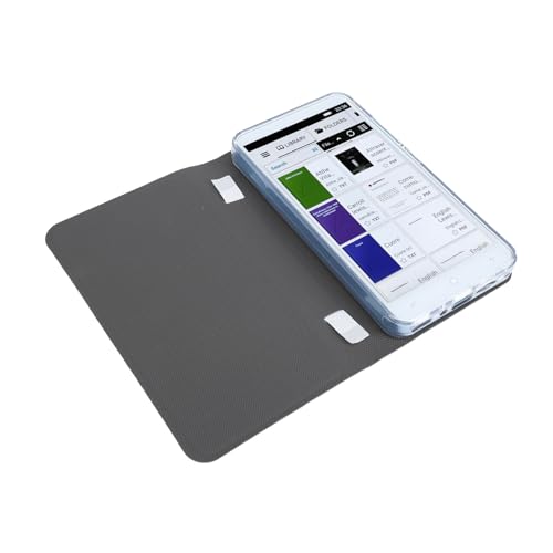 Jopwkuin Lector de Libros Electrónicos con Pantalla Táctil de 5 Pulgadas, WiFi, Lector de Libros Digital Portátil para Usuarios de Soporte en Varios Idiomas