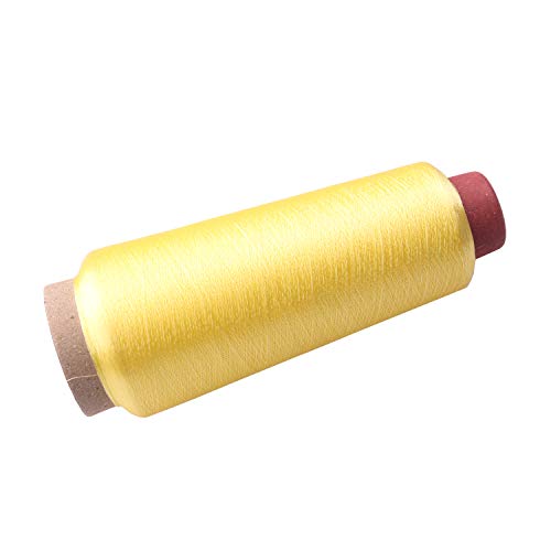 Image of Yellow Sparkle Metallic Threads Machine Embroidery - 5000 Yards per roll?