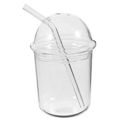 iplusmile 1Juego Transparente de Reutilizable y Bebidas Frías y Jugos y Oficina
