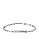 Hauptfarbe: Silber Fossil Herren Armband Snake Chain Stainless Steel