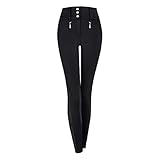 sportlicher Elastikeinsatz Midseason Reithose Elisa High Waist