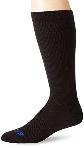 Chaussettes thermiques Bates noires homme mi-mollet isolantes pour grand froid