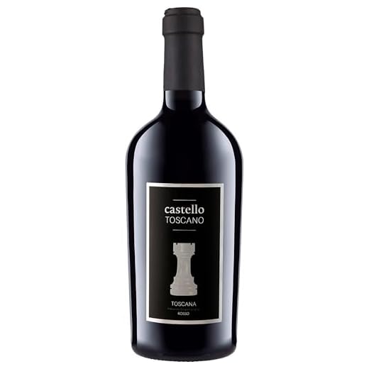 Castello Toscano Rosso IGT Rotwein Rot halbtrocken Italien inkl. FeinWert E-Book (1 x 0.75 l)