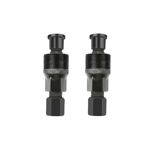 LIGHUFEIC 2 Pcs Bike Bicycle Crank Puller Remover-Easy Mountain Bike Repair - Removable Cycling Crank Arm and Wheel Repair Kit - Crankset Removal and Power Pulling for Bike Maintenance
