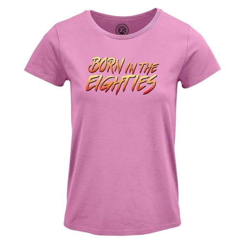 T-shirt femme col rond années 80 pour un look rétro gaming au quotidien
