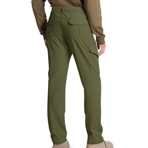 Men's Hiking Pants Convertible Quick Dry Water Resistant Lightweight Zip Off Pants with Multi Pockets Outdoor4
