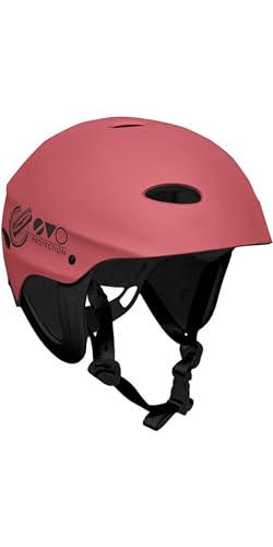 GUL Evo Sports Nautiques Casque pour Kayak Kitesurf Windsurf et Dériveur - Rouge - Unisexe - Protection Anti-Choc EVA