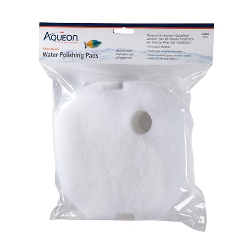 Image of Aqueon Quietflow Canister Filter 300 Bundle | Aqueon Quietflow 300 Filter & Quietflow Replacement Foam Pads 2pk and Quietflow Water Polishing Pads 2pk. Up to 75gal.