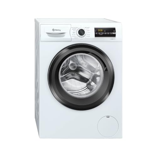 Balay ‎3TS894B - Lavadora de Carga Frontal, Libre Instalación, 9kg, 1400rpm, Blanco
