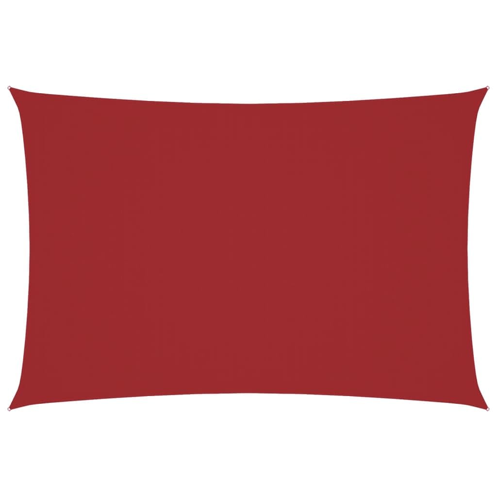 Voile d'ombrage rectangulaire 3x6 en tissu de qualité supérieure avec attaches