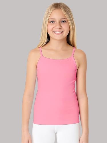 Image of A.T.U.N. (ALL THINGS UBER NICE) Girls Cotton Stretchable Camisole Slip | Super Soft, Comfortable Innerwear for Kids | Perfect for Daily Essentials | Ages 2-14 Years