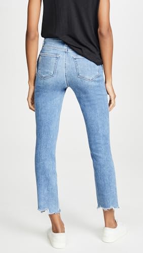 PAIGE Women's Cindy Jeans with Destroyed Hem3