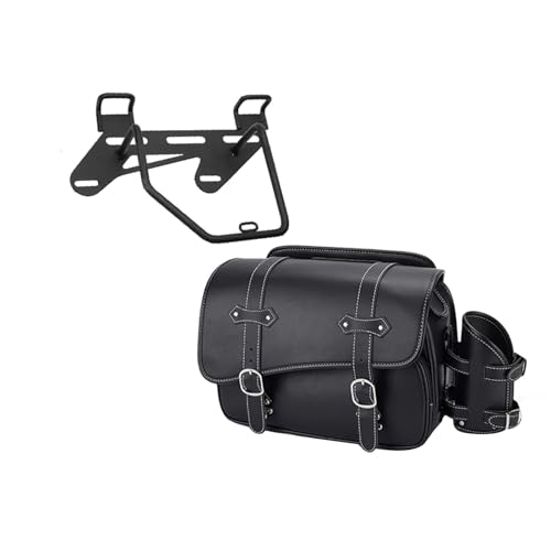 に適合するSR400 MT-07用 オートバイサドルバッグ サイドサドルバッグ PU防水サドルバッグ