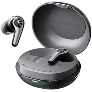 SoundPEATS C30 Bluetooth 6.0 In-Ear Headphones, ANC Hybrid 52 dB, Hi-Res LDAC, 12 mm Driver, 6 MIC, 52 Hours Fast Charge Autonomy, IP54, Space Audio