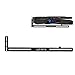 upHere Supporto per GPU per Scheda Grafica Supporto per Supporto Scheda Video Supporto sag/Custodia per Fondina, Alluminio aerospaziale anodizzato, schede a Slot Singolo o Doppio (Nero), GL05