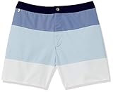 Lacoste Herren Badehose mit Knopfleiste - Blau - Small