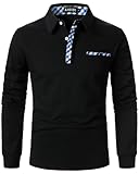 [Diverses occasions] : Ce polo à manches longues pour homme convient à diverses occasions telles que le travail, l’école, les loisirs, le golf, le tennis, le rugby, les vacances, les voyages, les fêtes, etc.