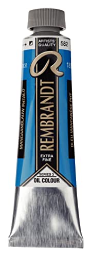 Royal Talens Rembrandt Artists Oil Color - Manganese Blue