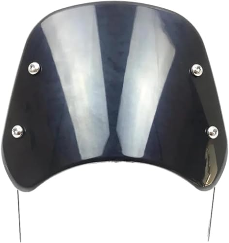 Déflecteur de pare-brise universel moto carbone pour dévier le vent