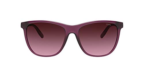 Chaps Women's CP5004 Butterfly Sunglasses, Shiny Opaline Violet/Violet Gradient, 57 mm