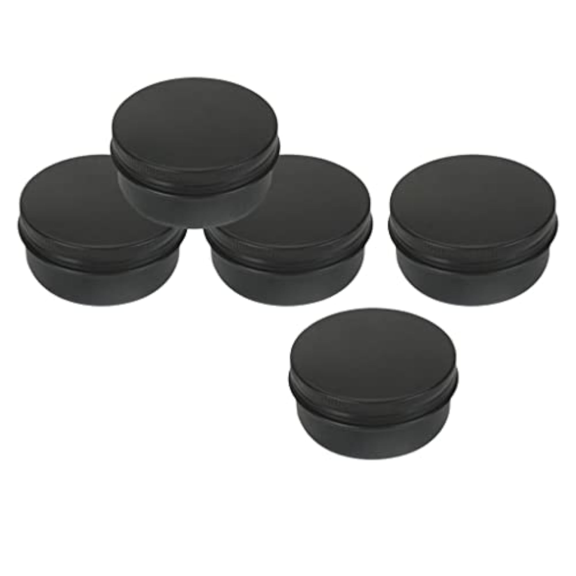 BNF® 5pcs Empty Aluminum Tin Jars for Cosmetics