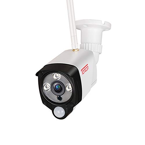 Tonton 1080P 2.0MP - Cámara IP inalámbrica Resistente a la Intemperie Cámara de Seguridad para Interiores con Sensor de Infrarrojos PIR de visión Nocturna de 100 pies (Solo Funciona con Tonton NVR)