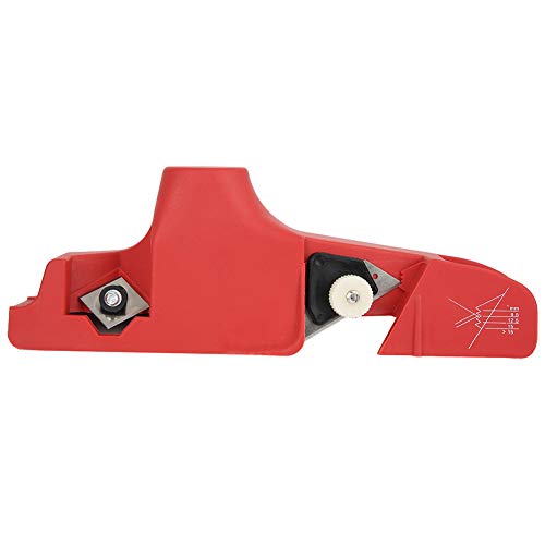 TRIMMER PLASTIC CHAMFER WOODWORKING PLASTERBOARD DEBURRING TRIMMING TOOL WITH HAND PROTECTION 45° CHAMFER DESIGN
