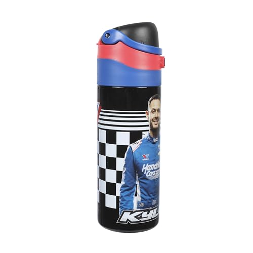 Image of Hendrick Motorsports Kyle Larson #5 Blue 24 Oz Stainless Steel Water Bottle : Sports & Outdoors