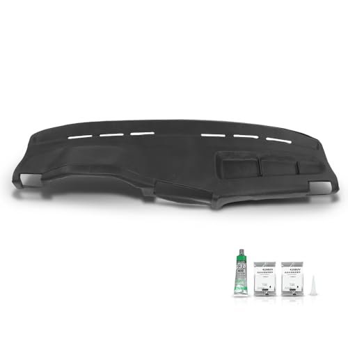 CNNELL Dashboard Dash Cover Compatible with BMW E30 3 Series 318i 325e 325i 325is 1984 1985 1986 1987 1988 1989 1990 Black TPE Material