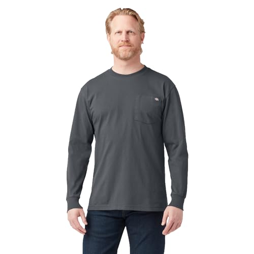 Image of Dickies Men's Big and Tall Long Sleeve Heavyweight Crew Neck