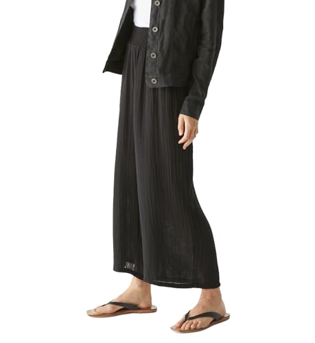 Michael Stars Womens Medina Cropped High Rise Gauze Pant3