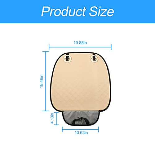 Car Seat Cover/Protector, Car Seat Cushion, Breathable, Comfort, Universal For Most Vehicles, Automotive Interior Seat Protector, Car Seat Cover For Men And Women (Beige) #TOP1