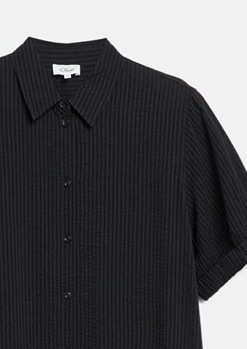 Robe chemisier s.Oliver coton léger coupe fluide boutonnée