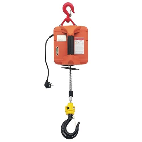 Treuil électrique portable 200kg palan traction petite grue de levage 19m