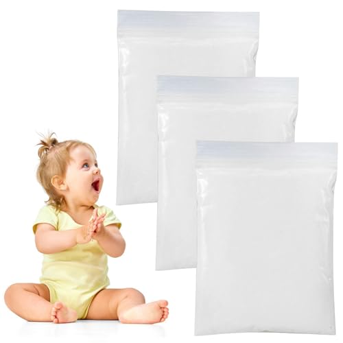 Baby Handabdruck und Fußabdruck Clay Set,Weich Ton Set für Neugeborene Hand und Fuß,Modelliermasse für Baby Handabdruck und Fußabdruck DIY Set,Geschenk für Babydusche Geschenk/Babyparty,Weiß,3 Stück