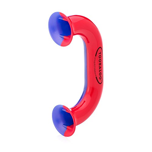 (Red/Purple) Toobaloo Auditory Feedback Phone â€“ Accelerate Reading Fluency, Comprehension and Pronunciation with a Reading Phone.