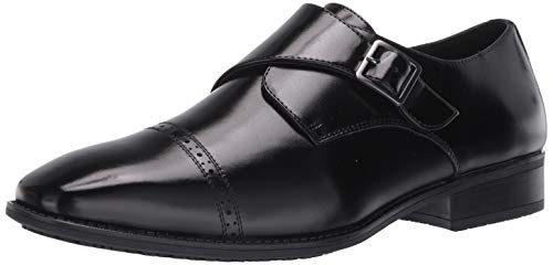 STACY ADAMS Men's Armond Cap Toe Monk Strap Loafer