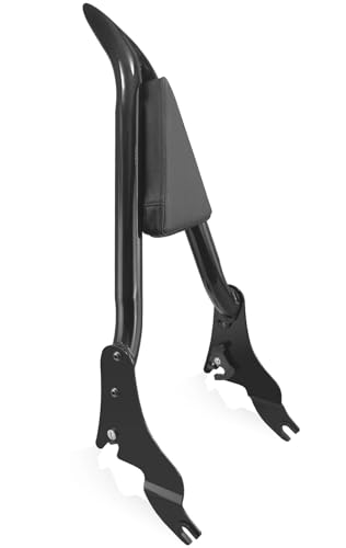 YHMOTO Detachable Passenger Backrest Sissy Bar for Harley Touring Road King Road Glide Street Glide Electra Glide CVO 2009-2026