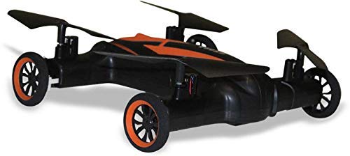 Aastha Unbreakable Go Car Drone Quadcopter And Flying Drone Vehicle Toy For Kids|Black