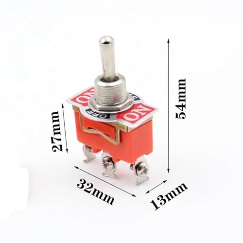 Interruptor basculante E-TEN 1122 para regular velocidad en herramientas y sistemas de ventilación 2