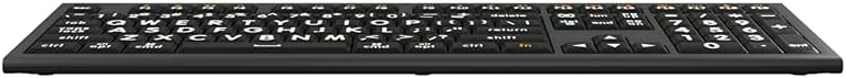LogicKeyboard Designed For XLPrint MAC Astra White Compatible with Mac OS 10.6 and later versions - Part # LKBU-LPWB-AMBH-US