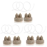 Beaupretty 3sets Fish Tank Aquarium Air Tube Ornaments Algae Treatment Reactor Bottle Caps Lids System Generator Accessories Plant Supplies - Image 1